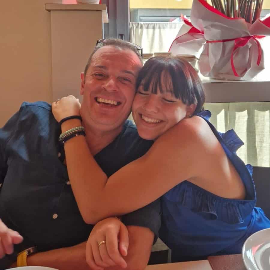 Paolo Lorenzini e la figlia Claudia